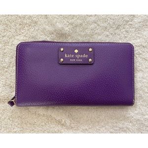Kate Spade Wallet, Lacey, Purple